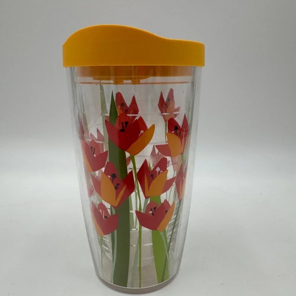 Tervis 16oz Double Walled Insulated Cup Floral Pattern